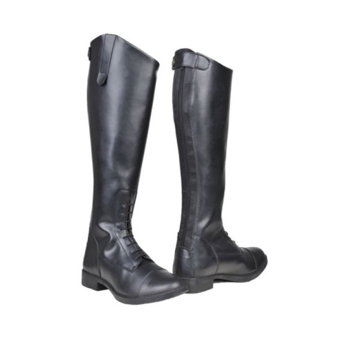 Stivali con lacci da donna di moda lunga