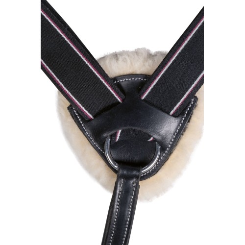 Collier de chasse cinq points doublé... Collier de chasse cinq points doublé...