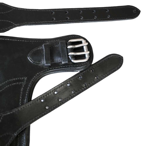 Sangle bavette en cuir réglable DMH