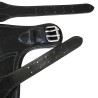 Sangle bavette en cuir réglable DMH