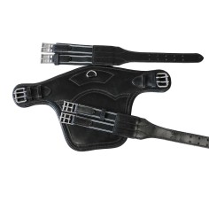 Sangle bavette en cuir réglable DMH