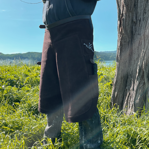 Delantal de herrador con doble imán Delantal de herrador con doble imán