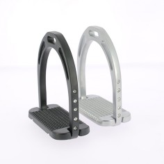 Staffe in alluminio glitterato 1 paio DMH