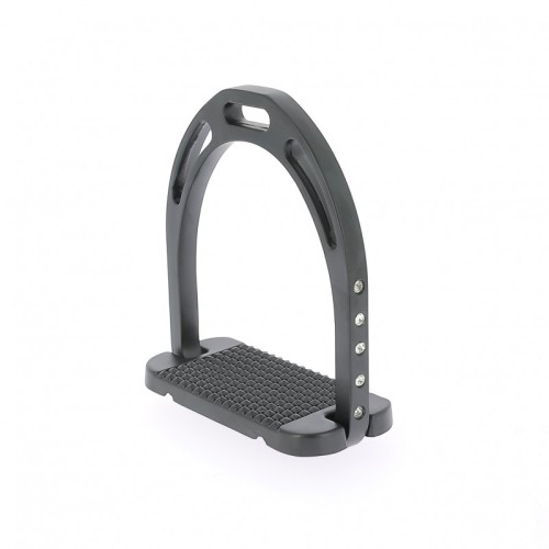 Estribos de aluminio con purpurina 1... Estribos de aluminio con purpurina 1...