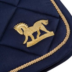 Tapis de selle de dressage Aubenhausen Tapis Édition Or 2