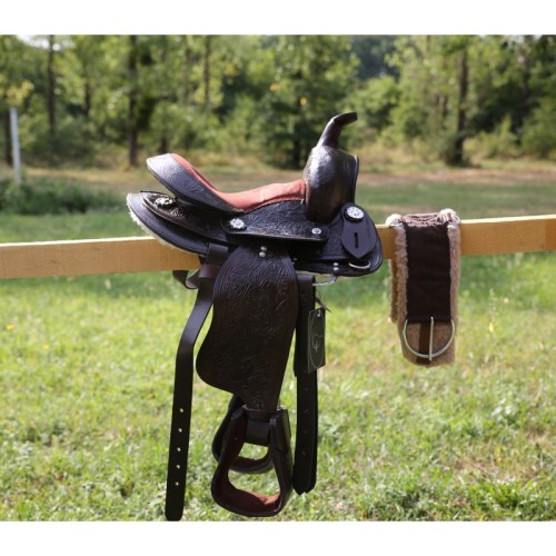 Valley Miles Silla de montar de cuero... Valley Miles Silla de montar de cuero...