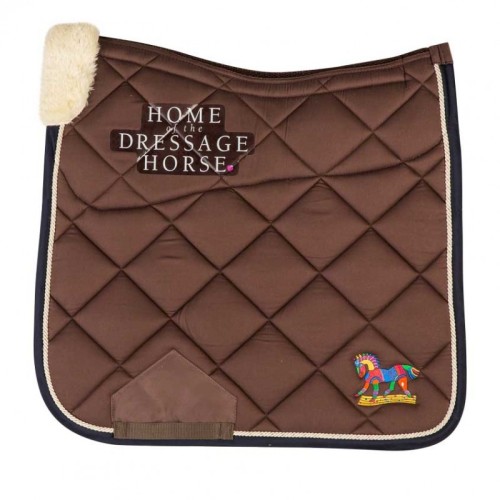 Dressur-Schabracke Lammfell... Dressur-Schabracke Lammfell...