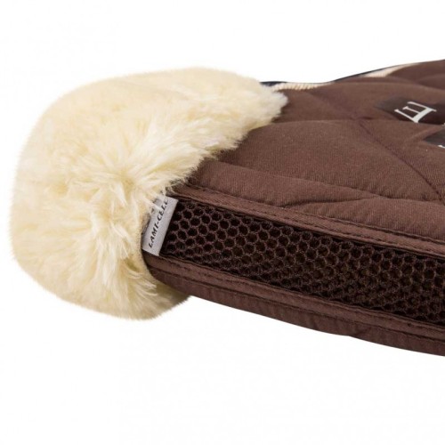 Dressur-Schabracke Lammfell... Dressur-Schabracke Lammfell...