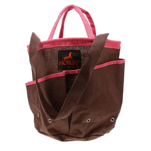 Grand sac de pansage toile de jute...