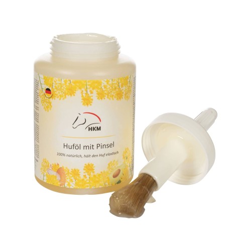 100% natürliches Huföl mit Pinsel 450 ml 100% natürliches Huföl mit Pinsel 450 ml