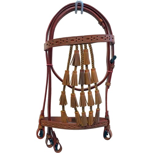 Briglia spagnola con redini Catalona...