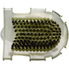 Guanto da toelettatura con spazzola e lato per il...