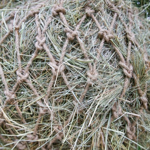 Rete per fieno in corda naturale...