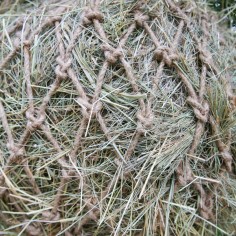 Rete per fieno in corda naturale contro l'ingestione di... 2