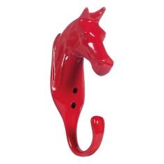 Percha alumino caballo