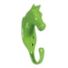 Crochet d'écurie tête de cheval en aluminium