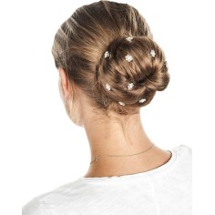Parure pour cheveux avec strass Curly Blume