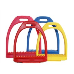 Estribo de plástico, par profil color