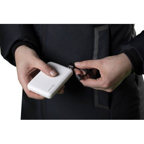 Chaqueta larga de estilo elegante con...