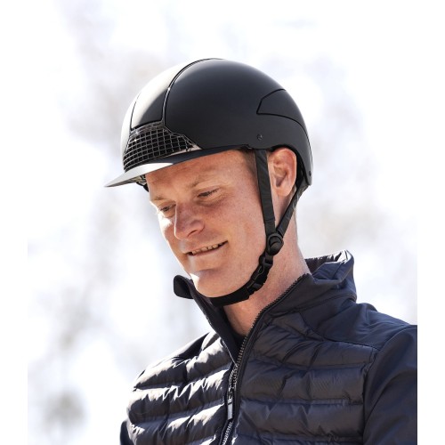 Casque d'équitation Swing H24 chrome