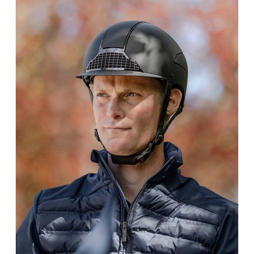 Casque d'équitation Swing H24 chrome