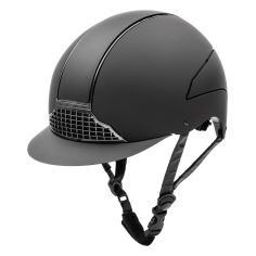 Casque d'équitation Swing H24 chrome