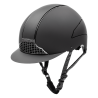 Casco de equitación cromado Swing H24