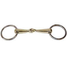 Mors 2 anneaux maillechort inox EE 2