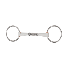 Mors de filet double brisure anneau 7,5cm Beris 2