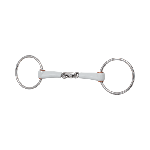 Morso snaffle a doppio anello 7,5 cm...