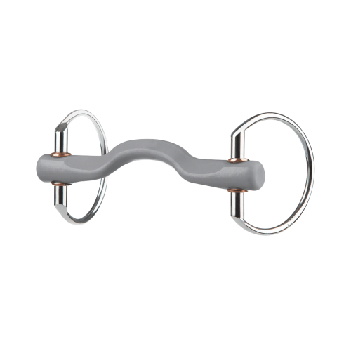 Morso snaffle morbido in oliva con...