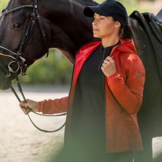 Chaqueta impermeable ESLina Euro-Star roja 2