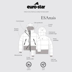 Chaqueta técnica de gama alta ESAnais Euro-Star 2