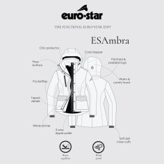 Ambra Euro-Star technische parka van hoge kwaliteit 2