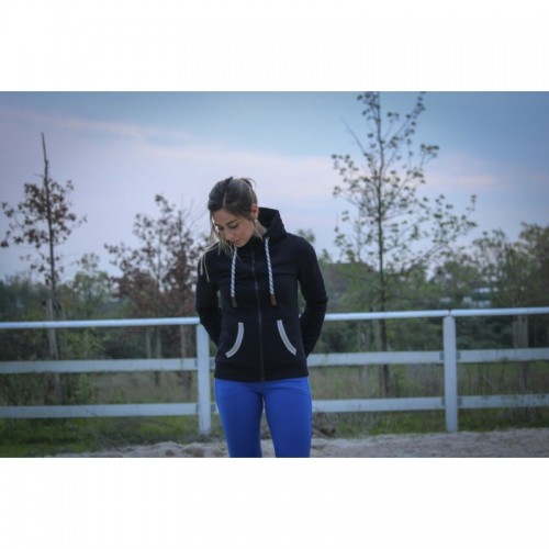 Sudadera con cremallera cometa Penélope