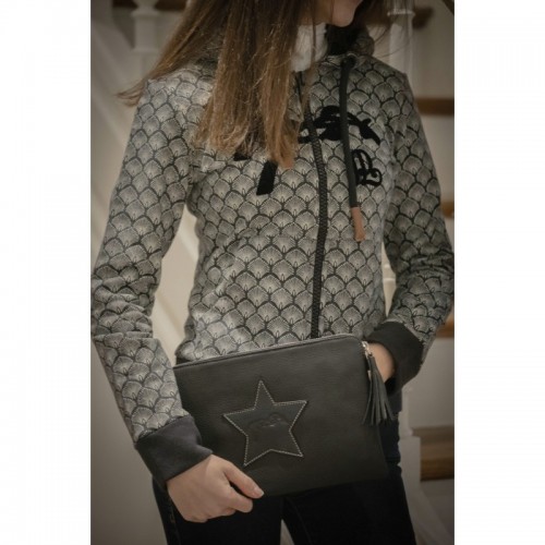 Sweat zippé Pénélope rosy Sweat zippé Pénélope rosy