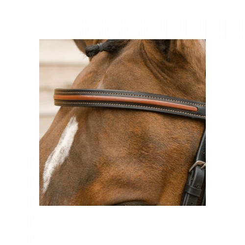 Bridon Lami-Cell Two Tone muserolle...