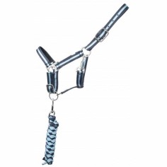 TdeT Cabestro forrado de cuero con rienda de asalto US