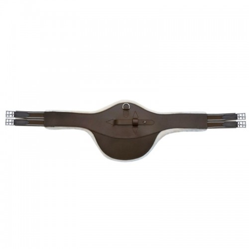 Sangle bavette cuir doublée mouton...