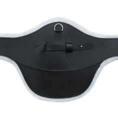 Sangle bavette cuir doublée mouton synthétique Leeds DMH 2