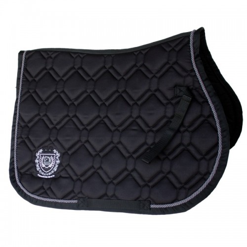 Doppelter Teppich mit Rautensteppung...