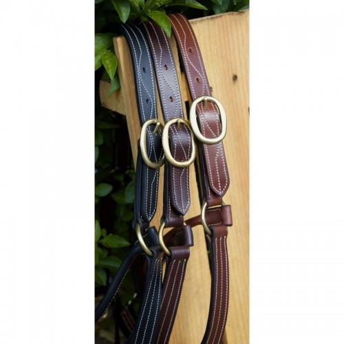 Licol cuir renforcé nylon triple couture