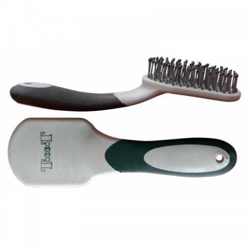Brosse à crinière gamme bicolore TdeT Brosse à crinière gamme bicolore TdeT