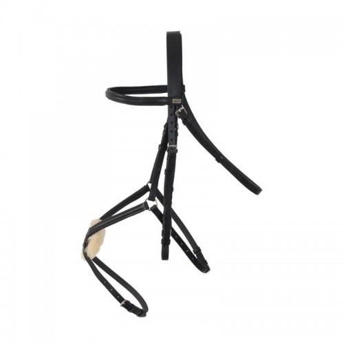 Sisley Snaffle hoofdstel, gekruiste...