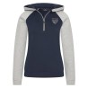 Sweat à capuche demi-zip HV Polo Mariet