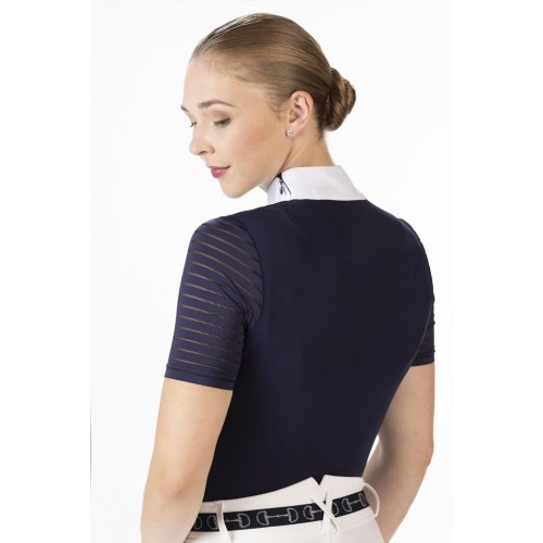 Monaco polo met korte mouwen HKM